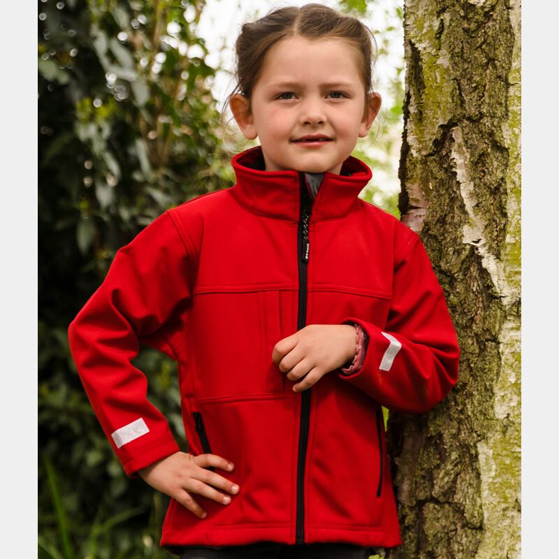 Result Kids Classic Soft Shell Jacket Thumbnail